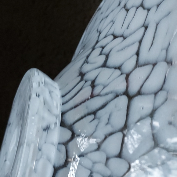 💕  Antique glass cloud  bowl candle holder centerpiece - Picture 10 of 15